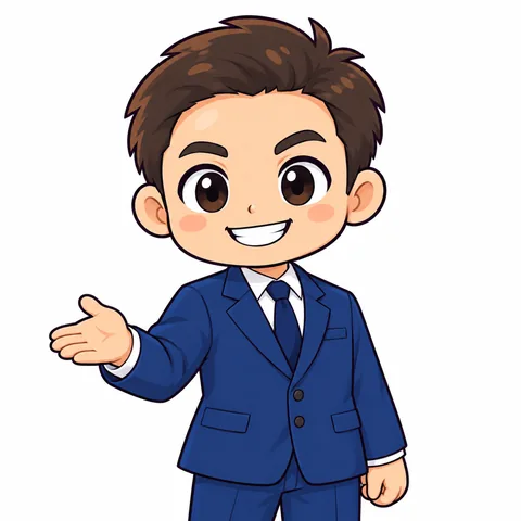専門相談員 玉城祐輔のイラスト